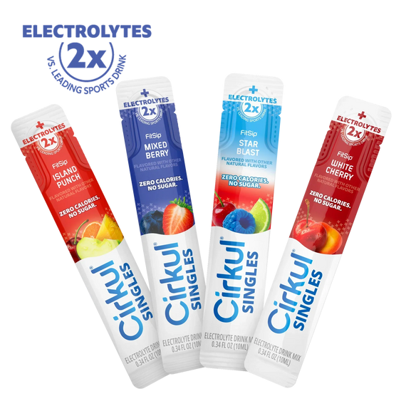 16-Pack Cirkul® Singles FitSip Bundle - Premium Travel Fit Choice