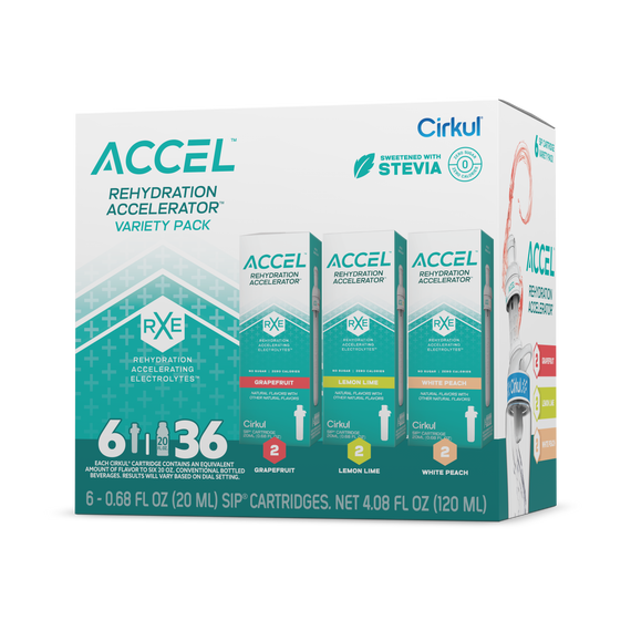 Accel® 6-Pack Variety Pack - Essential Travel Pack Choice