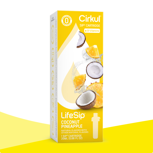 LifeSip Coconut Pineapple - Active Travel Pack Set